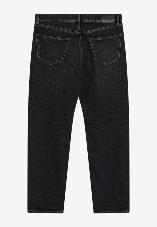 Saint Laurent Mick Straight-Leg Jeans Black 816412Y33VA/R_YSL-1297