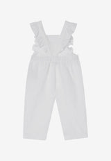 Baby Ruffles Linen Overall