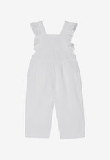 Baby Ruffles Linen Overall