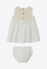 Baby Openwork Knit Dress