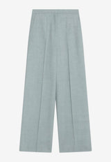 Straight-Leg Tailored Pants