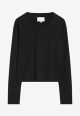 Logo-Embroidered Crewneck T-shirt