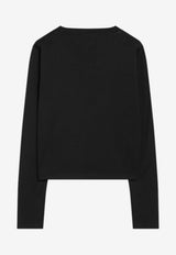 Logo-Embroidered Crewneck T-shirt