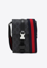 Gucci Mini GG Supreme Phone Holder Black 816954FAD8C/Q_GUC-1049