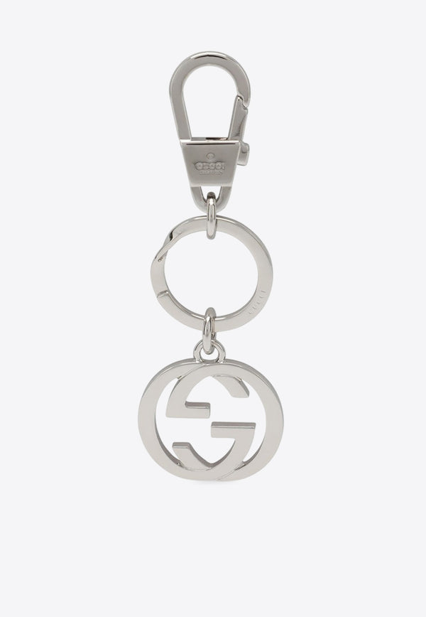 Key-rings and Chains GG Silver-Tone Keychain Silver 817380J160N/Q_GUC-8126