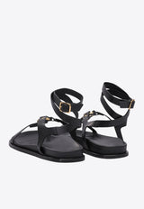 ALOHAS Kizzi Leather Sandals Black S10063901_79224
