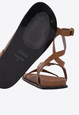 ALOHAS Kizzi Leather Sandals Brown S10063903_79220