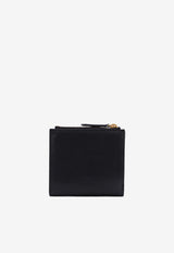 PINKO Logo-Plaque Leather Wallet Black 103610A0F1Z99Q_77251