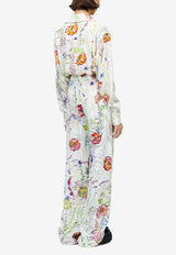 Alexander McQueen Meadow Floral Print Pants Multicolor 819000QZAQV 9015