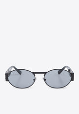 Versace Medusa Head Oval Sunglasses Gray 0VE2264 0-1261 1