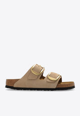 Arizona Big Buckle Leather Slides