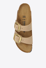 Arizona Big Buckle Leather Slides