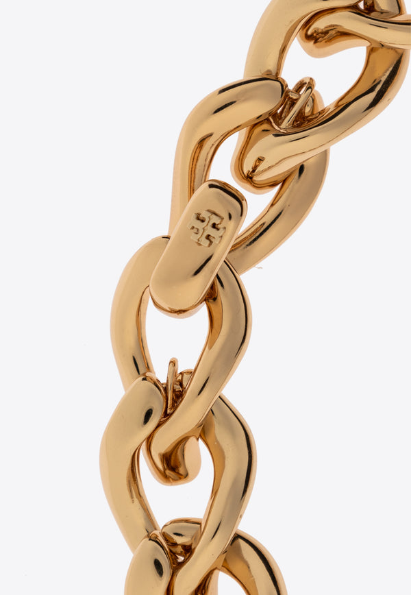 Tory Burch Wishbone Chain Brass Necklace 154270 0-720