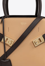 Ferragamo Hug Shoulder Bag Brown 215608 HUG TH S 774650-LIGHT CAMEL