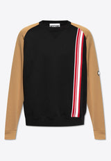 Moschino Sweatshirt with a Patch Black 242ZR A1726 7029-1555