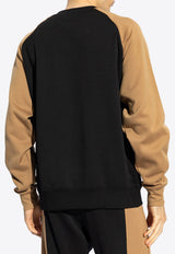 Moschino Sweatshirt with a Patch Black 242ZR A1726 7029-1555