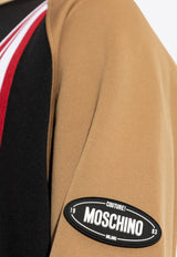 Moschino Sweatshirt with a Patch Black 242ZR A1726 7029-1555