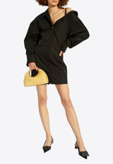 Jacquemus Asymmetric Mini Shirt Dress 243DR094 1519-990