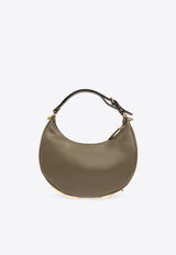 Fendi Small Fendigraphy Leather Hobo Bag 8BR798 A5DY-F1PPR
