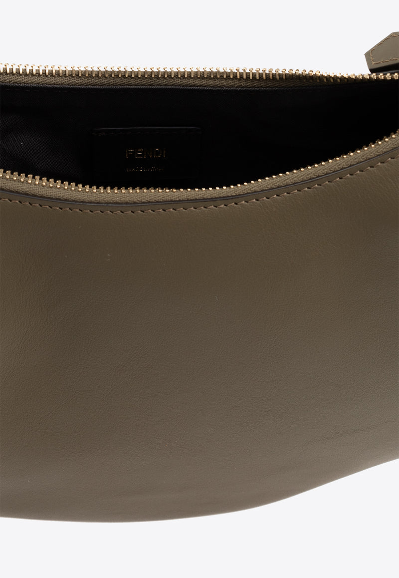 Fendi Small Fendigraphy Leather Hobo Bag 8BR798 A5DY-F1PPR