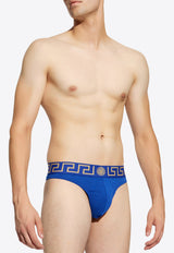Greca Border Thong with Medusa Motif