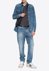 Signature Logo Denim Shirt