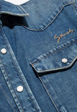 Signature Logo Denim Shirt