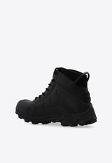 Givenchy Bogs Lace-Up Boots Black BH701 9H1QG-001