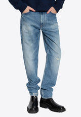 Faded Ripped Jeans