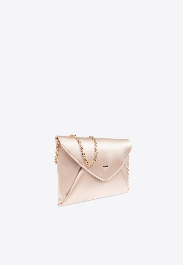 Max Mara Envelope Silk Satin Clutch Bag ENVELOPE 2424516151-004
