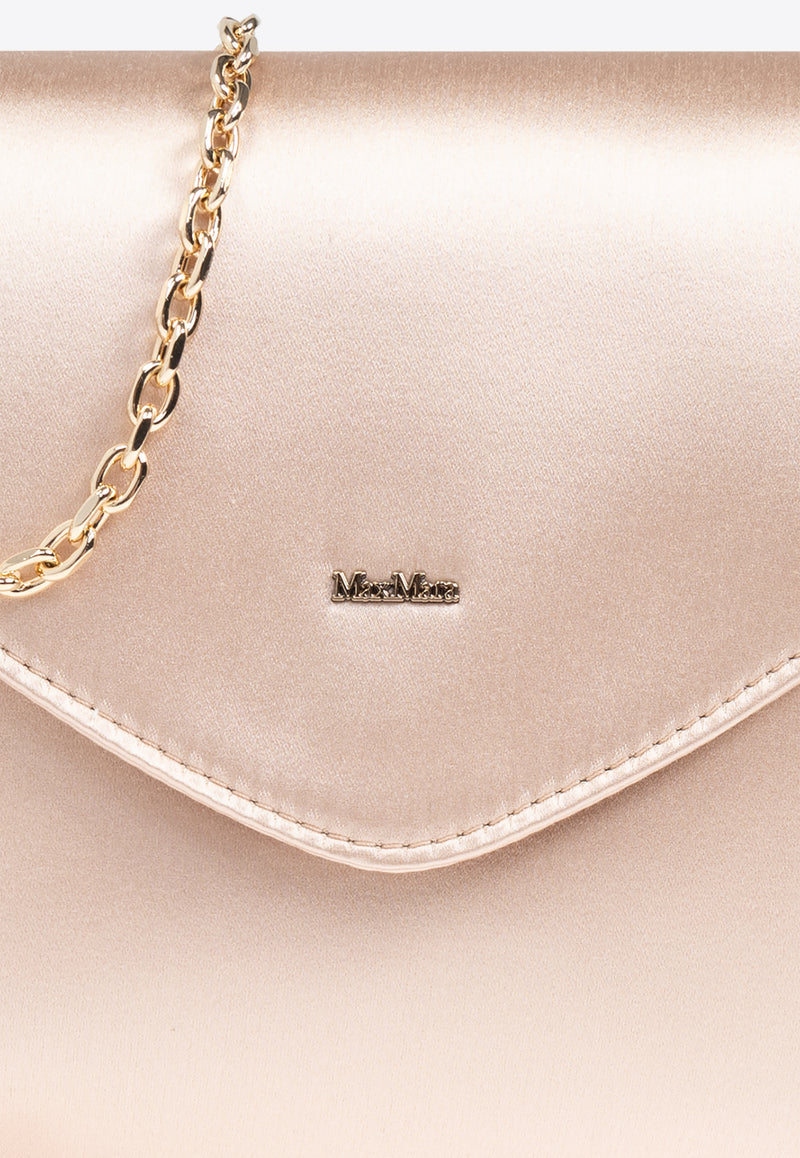 Max Mara Envelope Silk Satin Clutch Bag ENVELOPE 2424516151-004