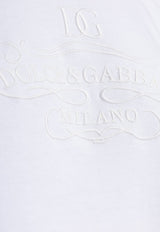 Logo Embroidered Boxy T-shirt