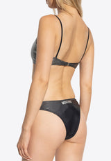 سروال بكيني لامع