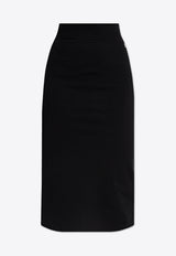 Dolce & Gabbana DG Logo Midi Pencil Skirt FXO10T JFMEX-N0000