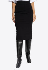 Dolce & Gabbana DG Logo Midi Pencil Skirt FXO10T JFMEX-N0000
