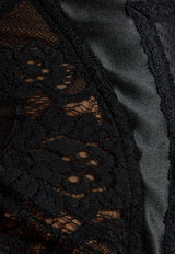 Dolce & Gabbana Corset Lace Sleeveless Top Black F7AC6T GDCL9-N0000