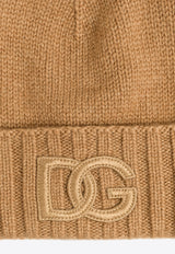 Dolce & Gabbana DG Logo Cashmere Beanie GXS81Z JAWYC-M0019