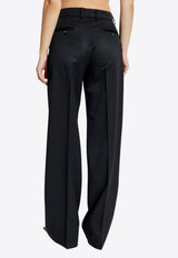Wool Flared Pants