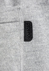 بنطال رياضي من مزيج الكشمير