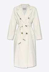 معطف مادام بصف أزرار مزدوج