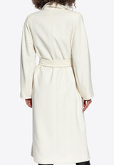 معطف مادام بصف أزرار مزدوج