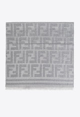 FF Jacquard Wool Scarf