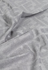 FF Jacquard Wool Scarf