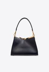 حقيبة كتف فيلا متوسطة من الجلد