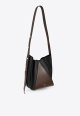 Max Mara MM Logo Leather Bucket Bag MMBUCKETM 2424516051-007