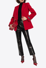 بنطال بلونجيه قصير من الجلد