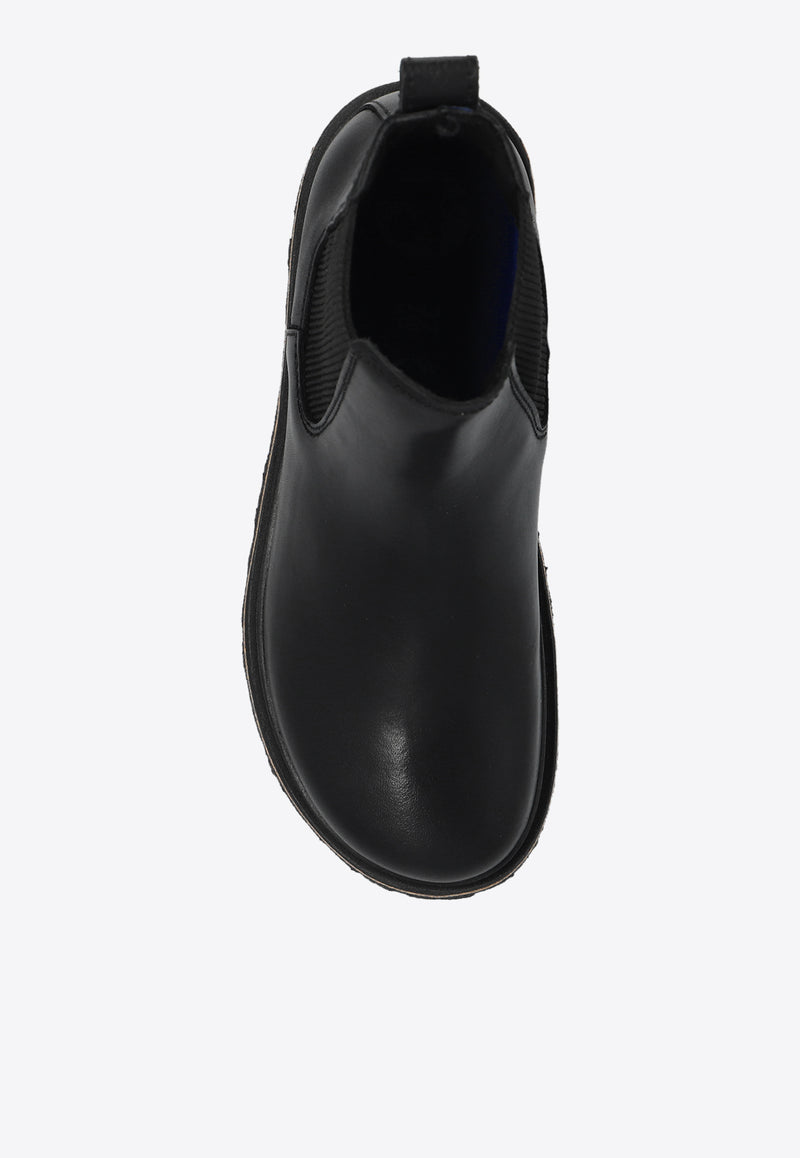 Birkenstock Highwood Leather Ankle Boots 1025781 0-BLACK