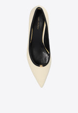Double T 45 Leather Pumps