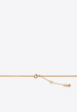 Tory Burch Miller Stud Circle Pendant Necklace 160172 0-720