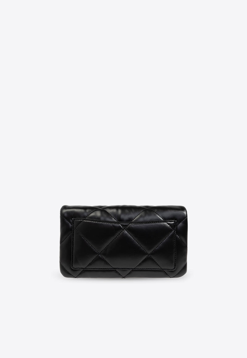 Tory Burch Kira Diamond Quilt Clutch Bag 161340 0-001